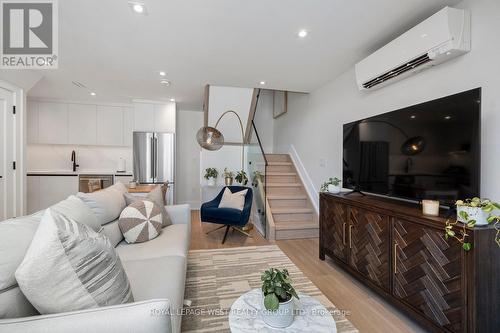 90R Eleventh Street, Toronto, ON - Indoor Photo Showing Living Room