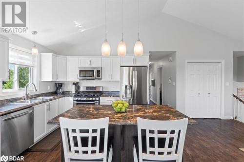 17 Denyes Road, Plainfield, ON - Indoor Photo Showing Kitchen With Double Sink