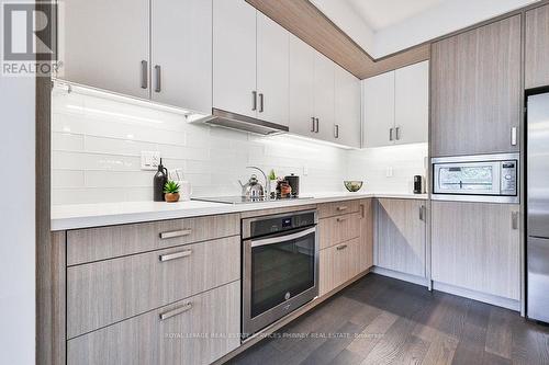 411 - 1575 Lakeshore Road W, Mississauga, ON - Indoor Photo Showing Kitchen With Upgraded Kitchen