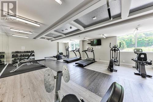 411 - 1575 Lakeshore Road W, Mississauga, ON - Indoor Photo Showing Gym Room