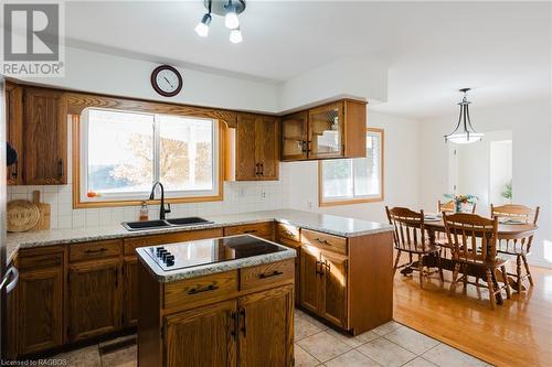 7199 Highway 21, South Bruce Peninsula, ON - Indoor Photo Showing Kitchen With Double Sink