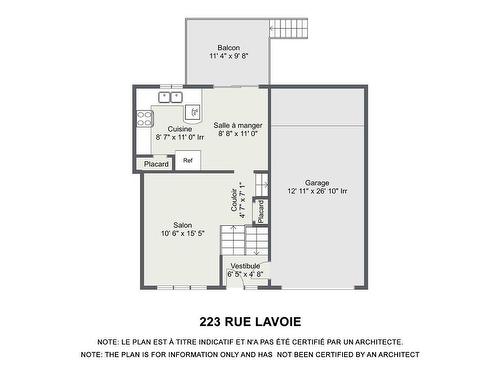 Drawing (sketch) - 223 Rue Lavoie, Sainte-Thérèse, QC - Other