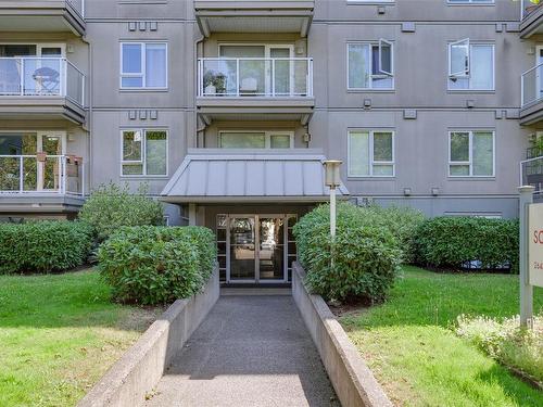 404-2647 Graham St, Victoria, BC - Outdoor With Balcony With Facade