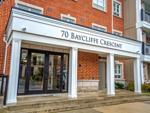 308-70 Baycliffe Cres E, Brampton, ON - Outdoor