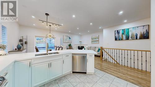 409 Georgian Drive, Barrie, ON - Indoor Photo Showing Kitchen With Double Sink