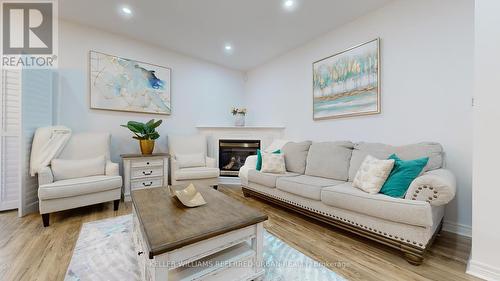 409 Georgian Drive, Barrie, ON - Indoor Photo Showing Living Room With Fireplace