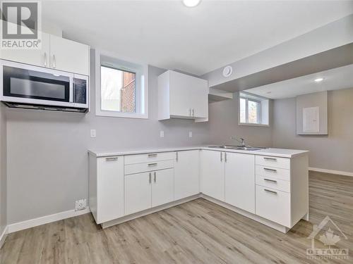 Lower Unit Kitchen - 101 Main Street, Almonte, ON - Indoor Photo Showing Kitchen With Double Sink