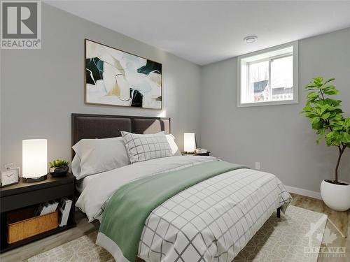 Lower unit primary bedroom - 101 Main Street, Almonte, ON - Indoor Photo Showing Bedroom