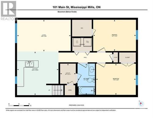 Lower unit floorplan - 101 Main Street, Almonte, ON - Other