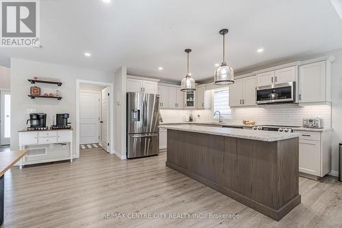 40 Livingston Drive, Tillsonburg, ON - Indoor Photo Showing Kitchen With Upgraded Kitchen