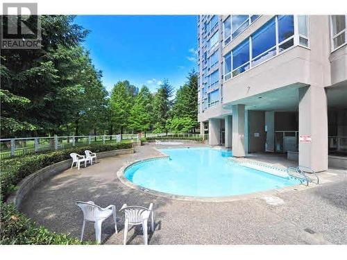 15Fl 9603 Manchester, Burnaby, BC - Outdoor With In Ground Pool