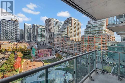 715 - 69 Lynn Williams Street, Toronto, ON - Outdoor With Balcony With View