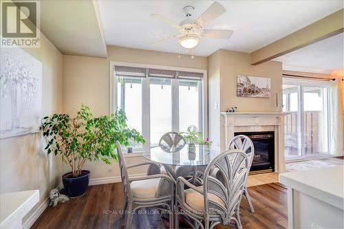 27 - 515 North Service Road, Hamilton, ON - Indoor Photo Showing Dining Room With Fireplace