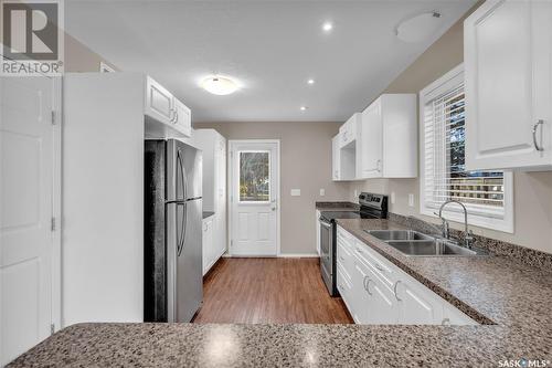 C 266 Hudson Avenue, Fort Qu'Appelle, SK - Indoor Photo Showing Kitchen With Double Sink