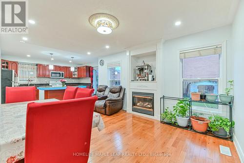 3 Hitchen Avenue, Ajax, ON - Indoor Photo Showing Living Room With Fireplace