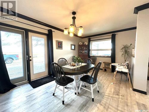 Jackson Acreage, Connaught Rm No. 457, SK - Indoor Photo Showing Dining Room