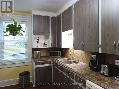 240 Freelton Road E, Hamilton, ON - Indoor Photo Showing Kitchen With Double Sink