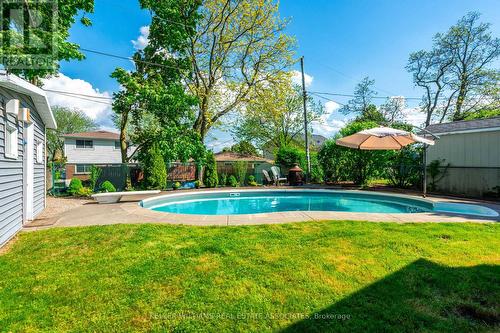 5290 Joel Avenue, Burlington, ON - Outdoor With In Ground Pool With Backyard