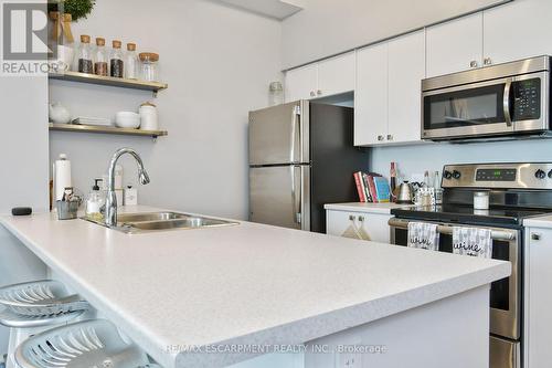 903 - 112 King Street E, Hamilton, ON - Indoor Photo Showing Kitchen With Stainless Steel Kitchen With Double Sink