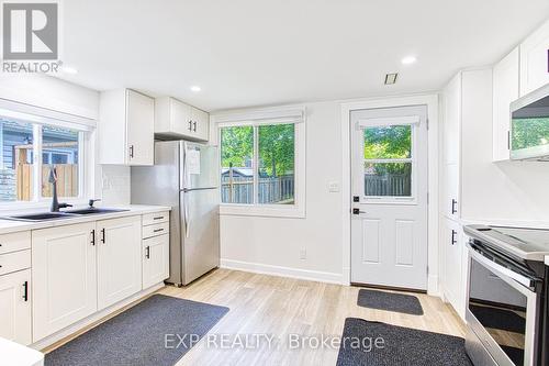 12 Napier Street, St. Catharines, ON - Indoor Photo Showing Kitchen With Double Sink