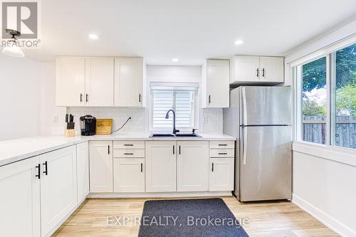 12 Napier Street, St. Catharines, ON - Indoor Photo Showing Kitchen With Double Sink