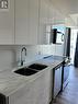 1305 - 60 Frederick Street, Kitchener, ON  - Indoor Photo Showing Kitchen With Double Sink 