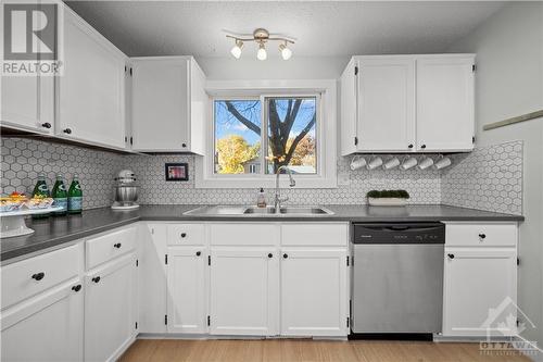 98 Chimo Drive, Kanata, ON - Indoor Photo Showing Kitchen With Double Sink