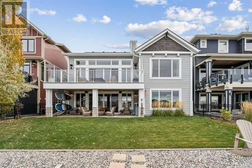 468 Auburn Shores Landing Se, Calgary, AB - Outdoor With Deck Patio Veranda With Facade