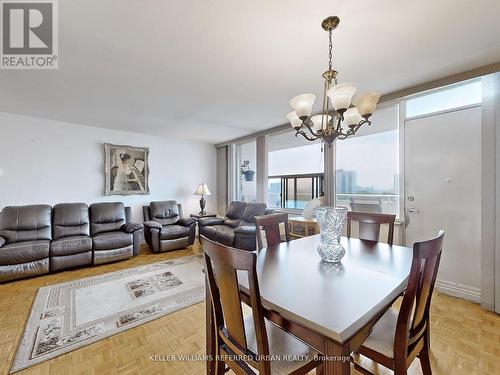 1111 - 10 Parkway Forest Drive, Toronto, ON - Indoor Photo Showing Dining Room