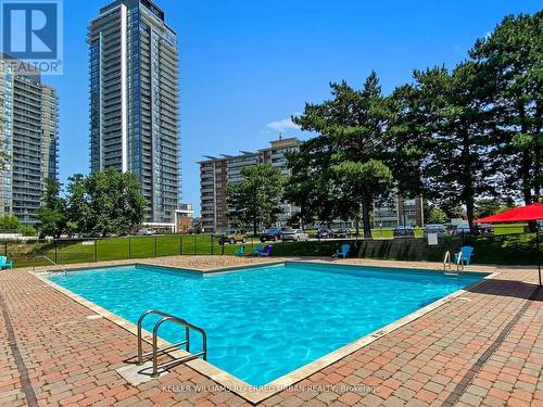 1111 - 10 Parkway Forest Drive, Toronto, ON - Outdoor With In Ground Pool