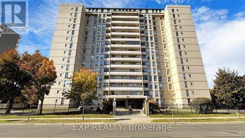 906 - 130 Neptune Drive, Toronto, ON - Outdoor With Balcony With Facade