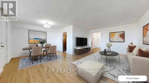 906 - 130 Neptune Drive, Toronto, ON - Indoor Photo Showing Living Room