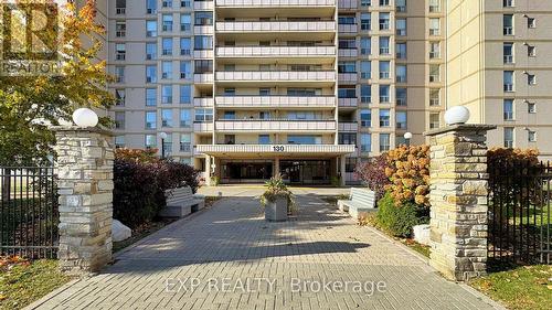 906 - 130 Neptune Drive, Toronto, ON - Outdoor With Balcony With Facade