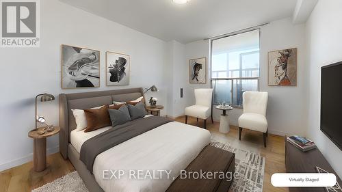 906 - 130 Neptune Drive, Toronto, ON - Indoor Photo Showing Bedroom