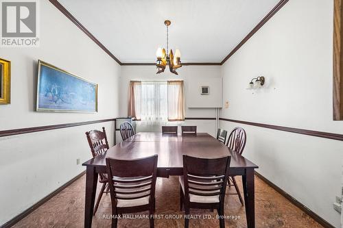 1652 Taunton Road, Clarington, ON - Indoor Photo Showing Dining Room