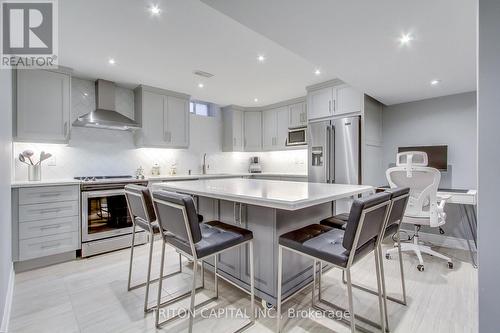 150 Andrew Hill Drive, Vaughan, ON - Indoor Photo Showing Kitchen With Stainless Steel Kitchen With Upgraded Kitchen