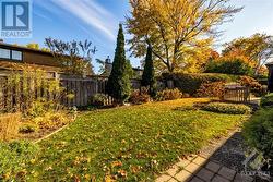 Rear yard and perrenial gardens - 