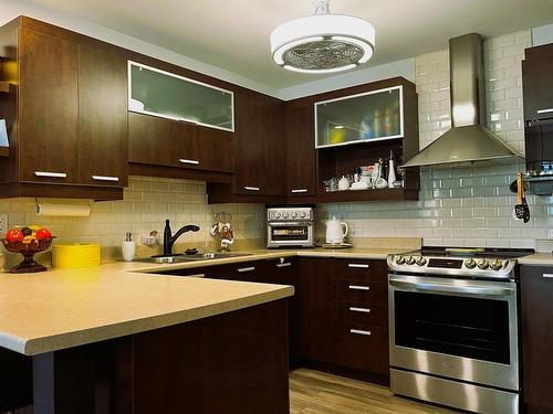 Cuisine - 102-700 Boul. Lucille-Teasdale, Terrebonne (Lachenaie), QC - Indoor Photo Showing Kitchen With Double Sink