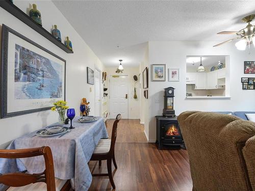 209-290 Island Hwy, View Royal, BC - Indoor With Fireplace