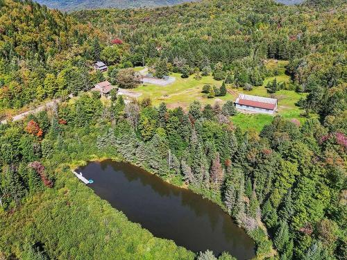 Aerial photo - 445Z Ch. De La Ferme, Val-Morin, QC - Outdoor With Body Of Water With View