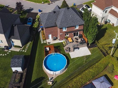 Overall view - 3131 Rue Du Gadelier, Saint-Bruno-De-Montarville, QC - Outdoor With Above Ground Pool