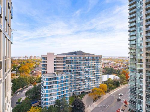 1509-223 Webb Dr, Mississauga, ON - Outdoor With Balcony