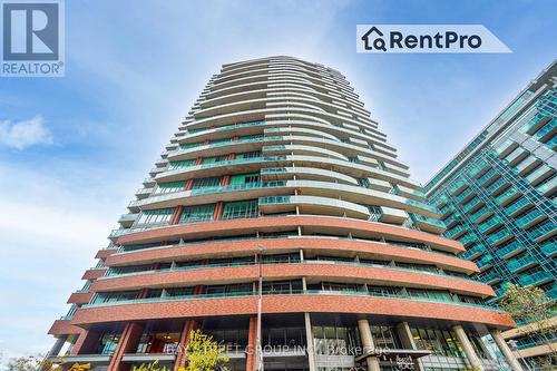 805 - 150 East Liberty Street, Toronto, ON - Outdoor With Balcony With Facade