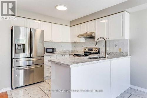 32 Tansley Crescent, Ajax, ON - Indoor Photo Showing Kitchen With Stainless Steel Kitchen With Double Sink