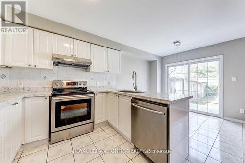 32 Tansley Crescent, Ajax, ON - Indoor Photo Showing Kitchen With Stainless Steel Kitchen With Double Sink