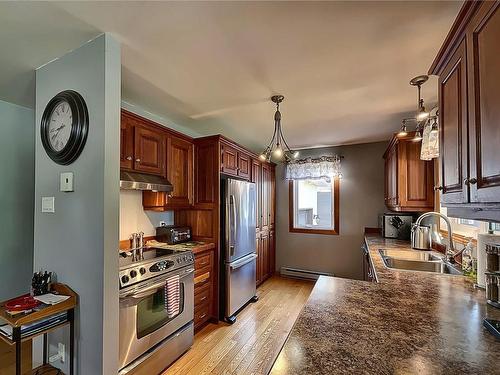 Cuisine - 353 Av. Jules-Léger, Saint-Anicet, QC - Indoor Photo Showing Kitchen With Double Sink