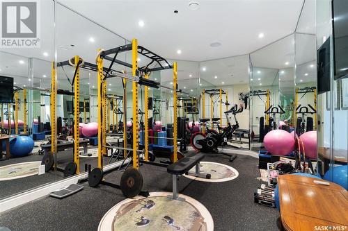 123 Slater Crescent, Edenwold Rm No. 158, SK - Indoor Photo Showing Gym Room