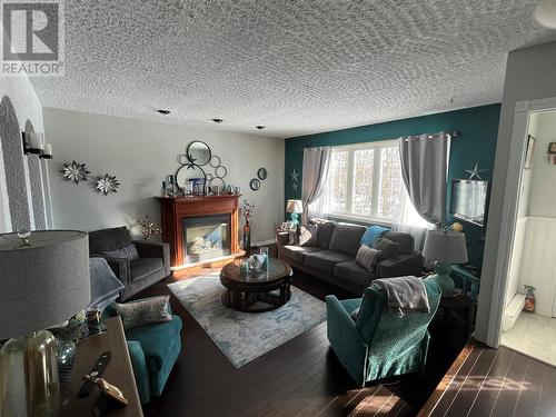 50 Valley Road, Carbonear, NL - Indoor Photo Showing Living Room With Fireplace