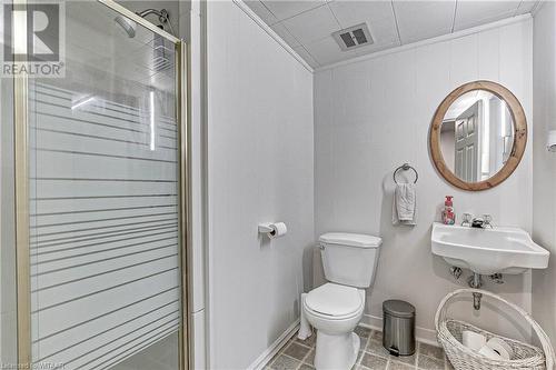 3 piece bathroom - 1049 Sovereign Road, Woodstock, ON - Indoor Photo Showing Bathroom