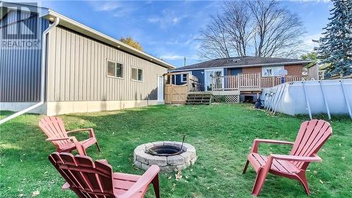 1049 Sovereign Road, Woodstock, ON - Outdoor With Above Ground Pool With Deck Patio Veranda